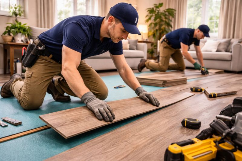 Laminate Floor Replacement in Manassas, VA