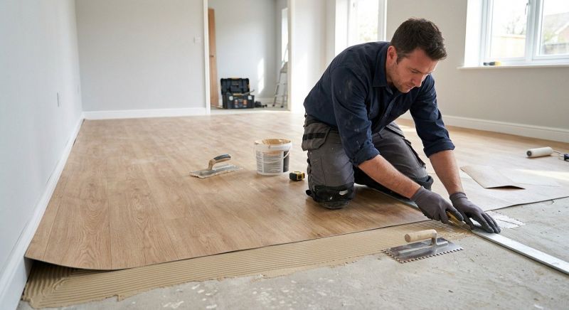 Sheet Flooring Installation in Boerne, TX