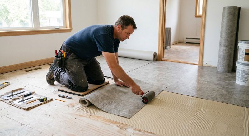 Sheet Flooring Installation in Boerne, TX